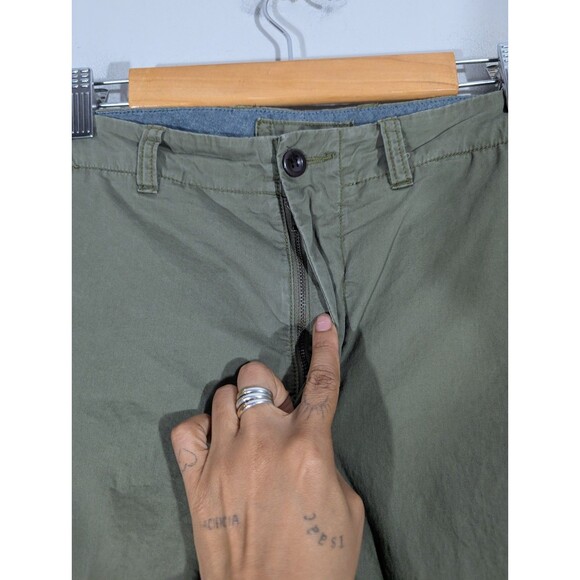 J. Crew Mens Green Tapered Regular Chino Joggers Pants Sz 31 Preppy Academia - Picture 4 of 10